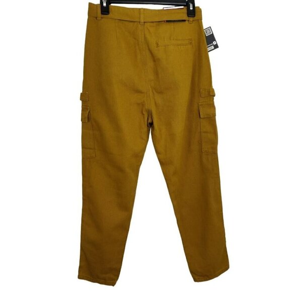 Hot Topic BBY Boom Boom Jeans Carpenter Cargo Pants Size 1 Camel Cotton NWT - Picture 7 of 11